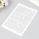Plastic stencil "Knitted pattern" 24x16 cm