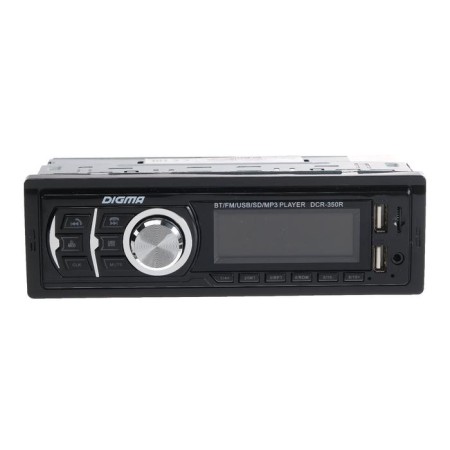 DIGMA DCR-350R 1DIN, 4 x 45 W, Bluetooth, 2XUSB, SD, AUX-1