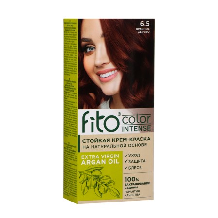 Persistent Cream for Hair Cream Fito Color Intense tone 6.5 Red tree, 115 ml