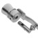 Whistle in a silencer, size m, under the diameter of the pipe 37-48 mm, chrome