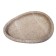 Little Rock soap dish, beige color