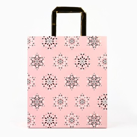 Package New Year's laminated “Bright New Year”, M 30 x 26 x 9 cm, New Year-1