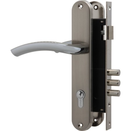 Crystone Fuaro Set F9013 SN/CP, with a pen, matte chromium/chrome color