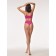 Women's thong cowards with a texture rubber Mirey String, size 42-44, Barbie color