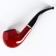 Tobacco smoking pipe "Commander", classic, L-14 cm