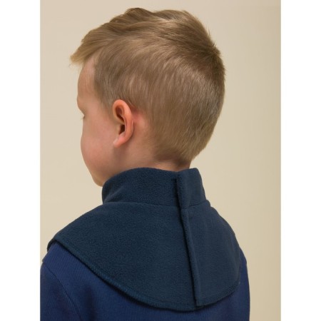 Children's scarf, one size size, dark blue color-1