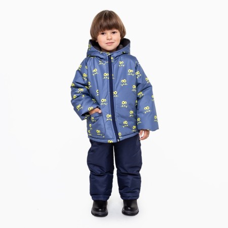 Set for a boy, blue color, height 98-104 cm-2