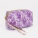 Lightning cosmetic bag, purple color