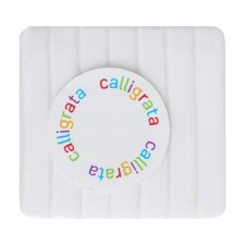Polymer clay Calligrata 50 g, light gray