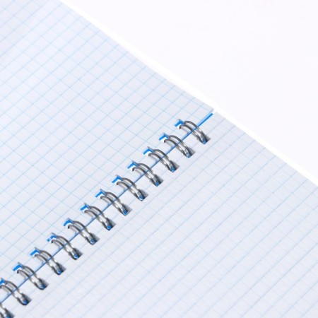 Notepad A5, 60 sheets on the crest, plastic cover, blue-4