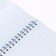 Notepad A5, 60 sheets on the crest, plastic cover, blue