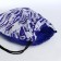 Back for shoes on the lace, white/blue color