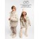 Children's jacket Amarobaby Lama, height 110 cm, beige color