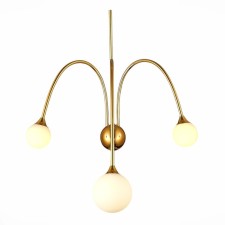 Бра St Luce. SL1187.201.03. Vive. 3х5 Вт, G9, 4000K, 58х73,5 см, цвет золотистый
