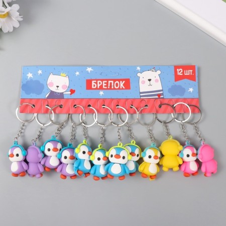 Trick Rubber "Penguin in Headphones" MIX 4.7x3.5x2.2 cm-4