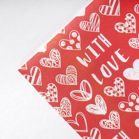 Package Crafts "With Love", von Red, 50 x 70 cm-2