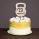 Topper for the Cake "February 23" Wooden, Assorted, mix