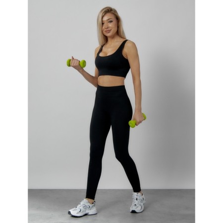 Sports suit female, size 46, black color-20