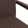 Rattan Ola Dom-Crimery Armchair Brown