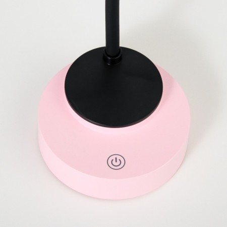 Table lamp "Ears" LED 3 modes 2W USB pink 6x12x37 cm Risalux-8