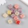 Busina for creativity Plastic "Cube. Purvalum shine" MIX 1.4x1.4x1.4 cm