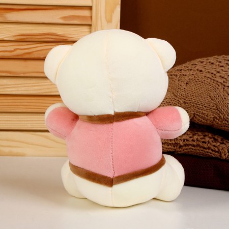 Soft toy "Trick in a T -shirt", white color-3