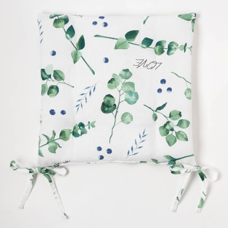 Siddle for a chair "Dolyana" Eucalyptus 42x42x7 cm, 100% cotton, 164 g/m2-1