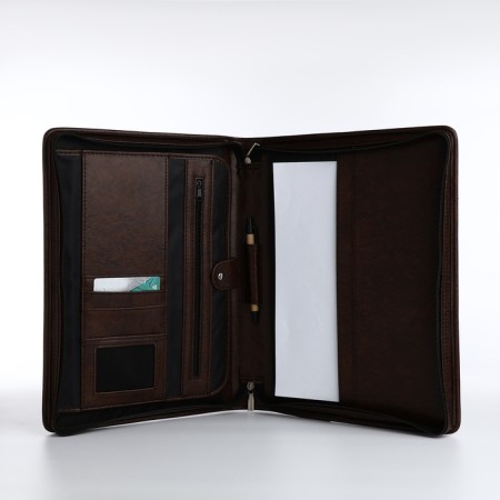 Document folder, "Alex", brown color-3