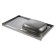 Kitchen sink trio, invoice, without siphon, 80x50 cm, right, stainless steel 0.4 mm