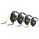 Roulette Flexi Giant Neon M (up to 25 kg) with a reflective belt, 8 m