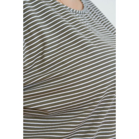Women's T -shirt, size 68, khaki color-5