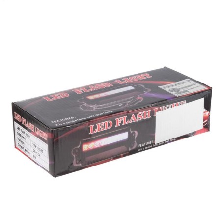 Signal strobe for windshield 12 LED, 12V, 9 modes, red-blue-9