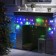 Garland "fringe" 3 × 0.5 m, IP20, transparent thread, 80 LED, glow of multi, 8 modes, 220 V