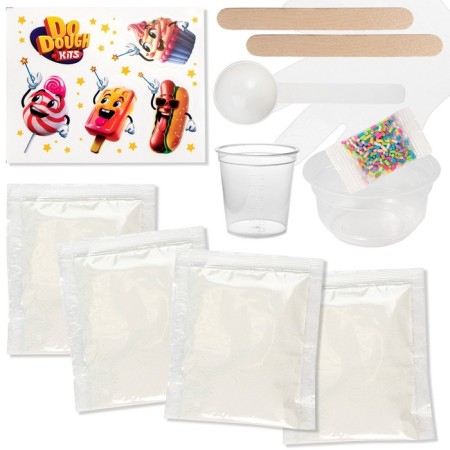 Игрушка в наборе тесто сухое «DO DOUGH kits. Мороженое»-6