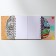Double notebook on the crest, soft cover, size 15x12cm, 48 liters “left, right”