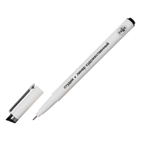 Capillary handle for drawing and graphics gamma "Studio" Liner 0.5 mm, black, price for 1 piece-3