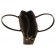 Bag women, brown color for reptile, 443/46