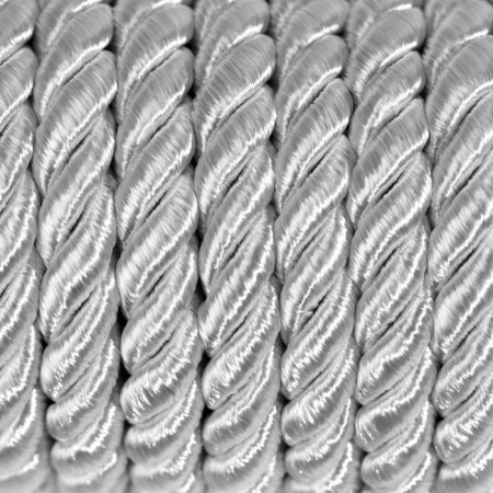Cord twisted, d = 8 mm, 10 ± 1 m, silver color-1