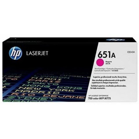 Toner Cartridge HP 651A CE343A Purple for HP LJ 700/775 (16000