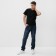 Male T-shirt, black color/Dragon, rr 52