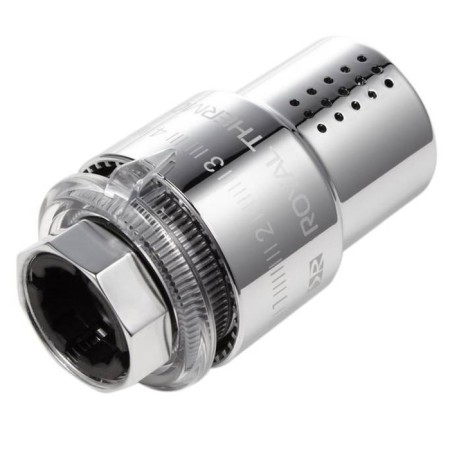 Thermostatic head Royal Thermo Design, Liquid, M30x1.5, Chrome-1