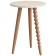 Journal table "Lotus", 350 × 350 × 496 mm, ivory color