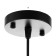 Lamp Bayerlux "Lenser" E27 40W Black 14x14x21-121 cm