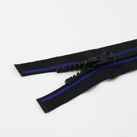 Lightning "Tractor", No. 8, detachable, castle machine, 80 cm, black/blue color-1
