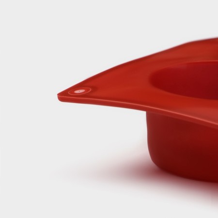 Silicone form for baking shares “Figures. Circ”, 29 × 17 × 2.7 cm, 8 cells (5.8 × 2.7 cm), brown color-6