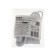 Wire for connecting lamps for plants ULI-P Uniel, 80 cm, 2 contacts, white
