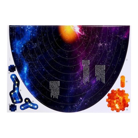 3D designer from the foam card "Solar System"-2