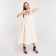 Dress summer female minku: Cotton Collection, Milk color, size 48
