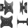 Broat Black 17 "-43" Max.35kg, wall turn and slope