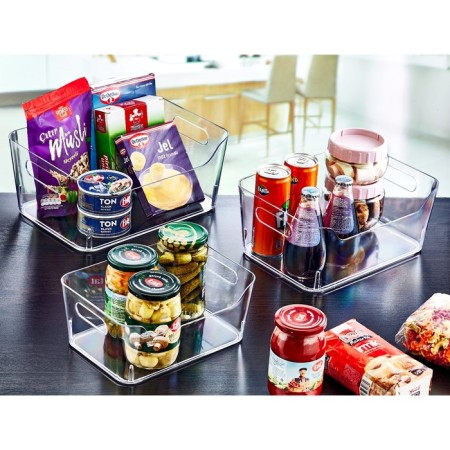 Organizer for the EMHOUSE refrigerator, with handles, 3 liters-1
